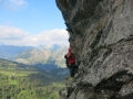 Zweiländer Sportklettersteig Kanzelwand