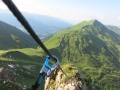 Zweiländer Sportklettersteig Kanzelwand