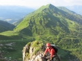 Zweiländer Sportklettersteig Kanzelwand