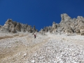 going down to Val Travenanzes