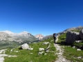 trail to the beginning of via ferrata Furcia Rossa