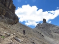 on the way to Monte Castello