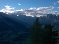 view down to Cortina