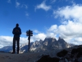 hiking from Rifugio Faloria to Lago di Sorapis