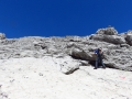 some climbing (I) is required before reaching the summit of Großer Krottenkopf