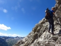 some climbing (I) is required before reaching the summit of Großer Krottenkopf