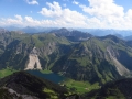 view down to Vilsalpsee from Gaishorn