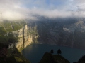 on the way to Heuberg above Oeschinensee